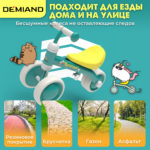 Беговел для детей от 1 до 3 лет DEMIAND, облегченный 2.3 кг, регулировка сиденья, бесшумные колеса, алюминиевая рама, быстрая сборка, идеальный подарок ребенку, 4 цвета, BB-1/GREEN — изображение 5