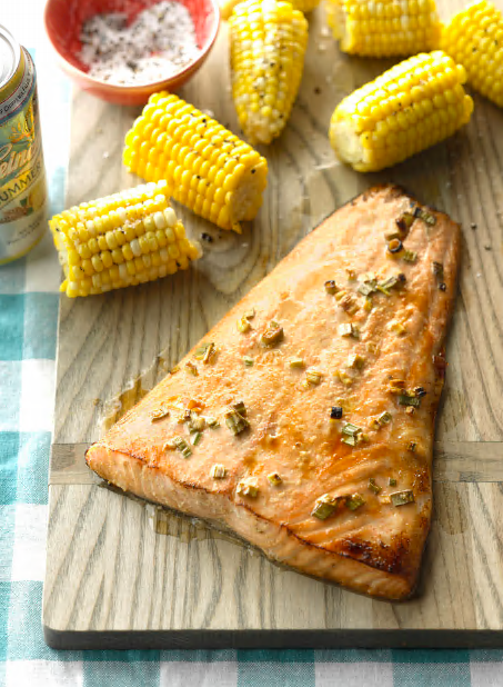 Имбирно-медовый лосось