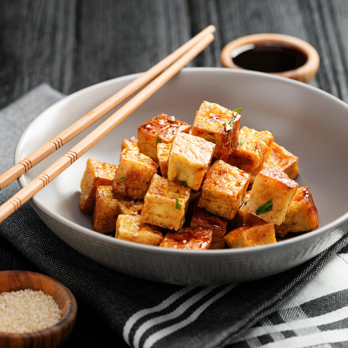 Хрустящий тофу