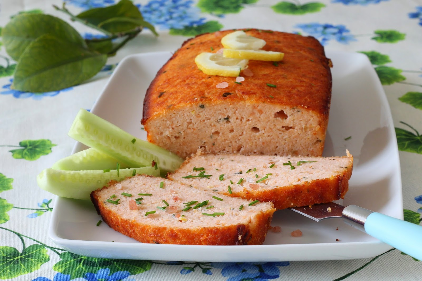 Суфле из консервированного лосося