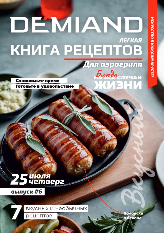 Книга рецептов №6 июль 2024 - Demiand